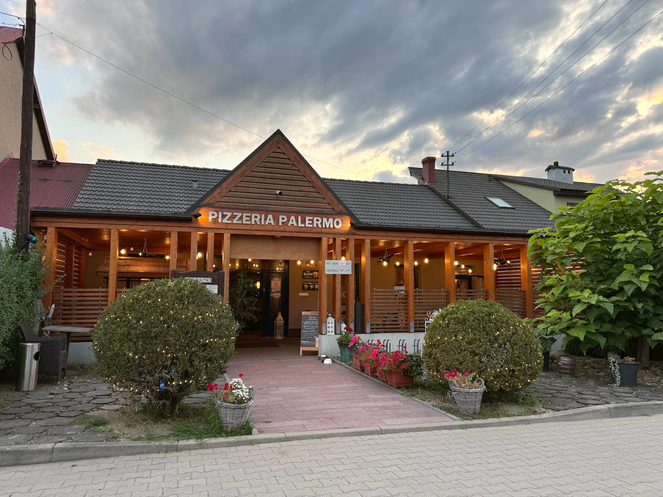 Pizzeria Palermo — widok z zewnątrz